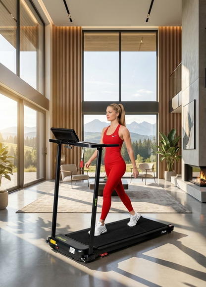 Bieżnia Elektryczna Składana pod łóżko Weep PC400 , regulowany kąt nachylenia, 8km/h